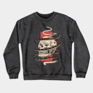 skull planet skater Crewneck Sweatshirt